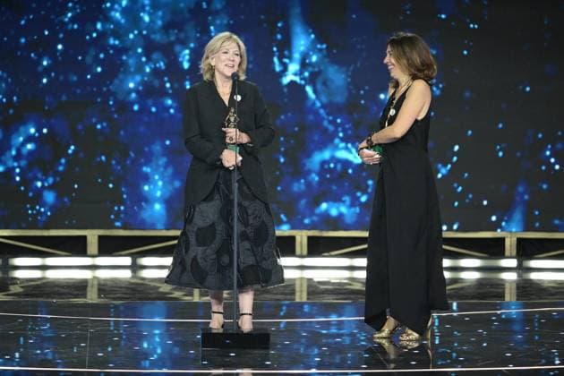 Rome, 71st David di Donatello Awards, Broadcast. In the photo: Maria Rita BARBERA - Gaia CALDERONE  Copyright: xMaurizioxD Avanzox xipa-agency.netx xDxAvanzo Provvisionato Landix IPA_Agency_IPA74481491