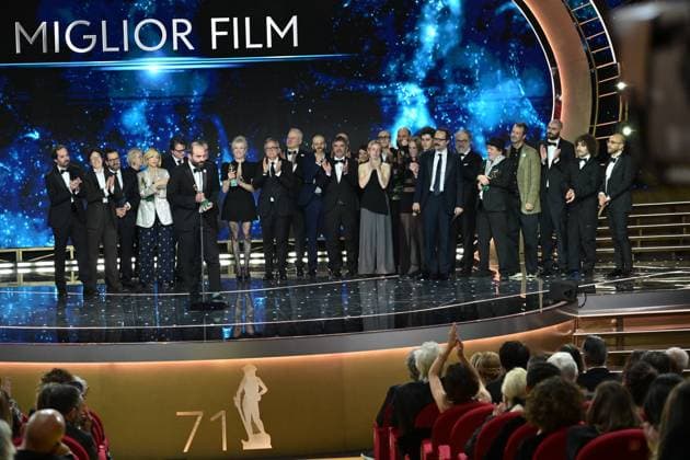 Rome, 71st David di Donatello Awards, Broadcast. In the photo: Francesco Sossai  Copyright: xMaurizioxD Avanzox xipa-agency.netx xDxAvanzo Provvisionato Landix IPA_Agency_IPA74481625