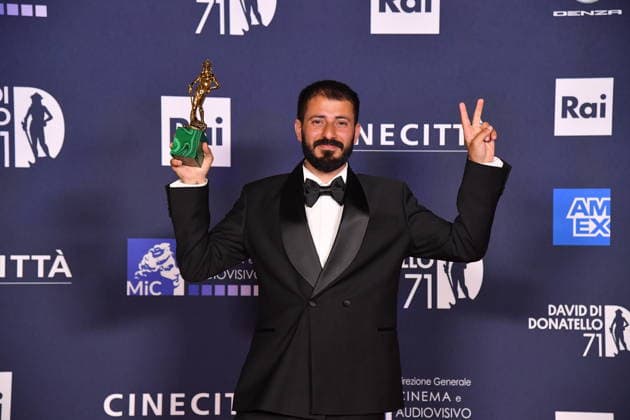 Rome, 71st edition of the David di Donatello Awards, Awards, In the photo: Omar Rammal  Copyright: xVincenzoxLandix xipa-agency.netx xVincenzoxLandix IPA_Agency_IPA74481637