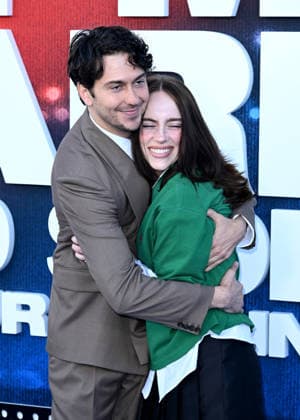 ˜Billie Eilish-Hit Me Hard and Soft: The Tour™ LA Premiere Nat Wolff and Billie Eilish arriving to Paramount Picture™s Billie Eilish-Hit Me Hard and Soft: The Tour™ (Live in 3D) Los Angeles premiere? held at the Village Theatre on May 6, 2026 in Westwood, CA. Westwood Village Theatre California USA Copyright: xLeexWattx xAFF-USA.COMx