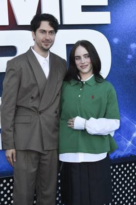 Nat Wolff, Billie Eilish at arrivals for BILLIE EILISH - HIT ME HARD AND SOFT: THE TOUR (LIVE IN 3D) Premiere, Westwood Village Theatre, Los Angeles, CA, May 06, 2026. Photo By: Elizabeth Goodenough Everett Collection BILLIE EILISH - HIT ME HARD AND SOFT: THE TOUR (LIVE IN 3D) Premiere PUBLICATIONXNOTxINxCANxCHNxFRAxITAxJPNxNORxPOLxRUSxESPxUKxUSA