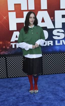 Billie Eilish at arrivals for BILLIE EILISH - HIT ME HARD AND SOFT: THE TOUR (LIVE IN 3D) Premiere, Westwood Village Theatre, Los Angeles, CA, May 06, 2026. Photo By: Elizabeth Goodenough Everett Collection BILLIE EILISH - HIT ME HARD AND SOFT: THE TOUR (LIVE IN 3D) Premiere PUBLICATIONXNOTxINxCANxCHNxFRAxITAxJPNxNORxPOLxRUSxESPxUKxUSA