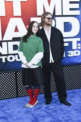 Billie Eilish, Finneas at arrivals for BILLIE EILISH - HIT ME HARD AND SOFT: THE TOUR (LIVE IN 3D) Premiere, Westwood Village Theatre, Los Angeles, CA, May 06, 2026. Photo By: Elizabeth Goodenough Everett Collection BILLIE EILISH - HIT ME HARD AND SOFT: THE TOUR (LIVE IN 3D) Premiere PUBLICATIONXNOTxINxCANxCHNxFRAxITAxJPNxNORxPOLxRUSxESPxUKxUSA