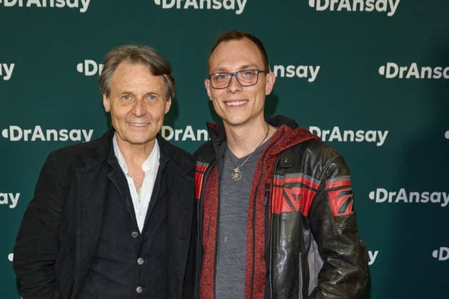 Wolfgang Bahro mit Sohn David Bahro - Weltpremiere von Cannabe - Die Doku mit Capo im Delphi Kino in Berlin am 06.05.2026. Premiere Cannabe - Die Doku mit Capo