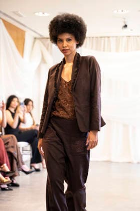 Summer Fashion Week Latam 2026 in Madrid, Spain - 6 MAY 2026. A model walks the runway at the Paulina Luna fashion show during the Summer Fashion Week Latam 2026 at the Pons Foundation . Madrid Spain Copyright: xAtilanoxGarciax xSOPAxImagesx photos17743