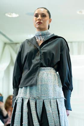 Summer Fashion Week Latam 2026 in Madrid, Spain - 6 MAY 2026. A model walks the runway at the Joseph Mendoza fashion show during the Summer Fashion Week Latam 2026 at the Pons Foundation. Madrid Spain Copyright: xAtilanoxGarciax xSOPAxImagesx photos17808