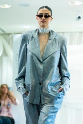 Summer Fashion Week Latam 2026 in Madrid, Spain - 6 MAY 2026. A model walks the runway at the Joseph Mendoza fashion show during the Summer Fashion Week Latam 2026 at the Pons Foundation. Madrid Spain Copyright: xAtilanoxGarciax xSOPAxImagesx photos17810