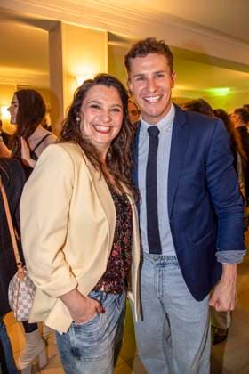 ABB CANNABE- Anika Lehmann and Lukas Sauer zu Gast bei der Weltpremiere von Cannabe - Die Doku mit Capo im Delphi Filmpalast , am 06.05.2026 in Berlin Berlin Deutschland