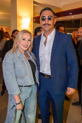 ABB CANNABE- Melissa Heitmann and Capo zu Gast bei der Weltpremiere von Cannabe - Die Doku mit Capo im Delphi Filmpalast , am 06.05.2026 in Berlin Berlin Deutschland