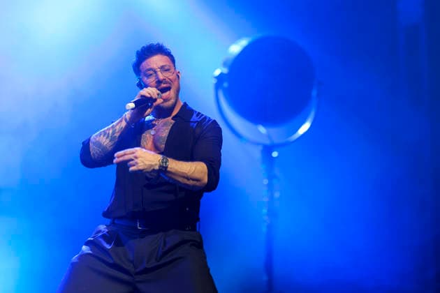 Sänger Duncan James von der britischen Pop-Boyband Blue bei ihrem Auftritt im Rahmen der 25th Anniversary-Tour im Palladium Köln. Köln, 06.05.2026 NRW Deutschland Copyright: xChristophxHardtx