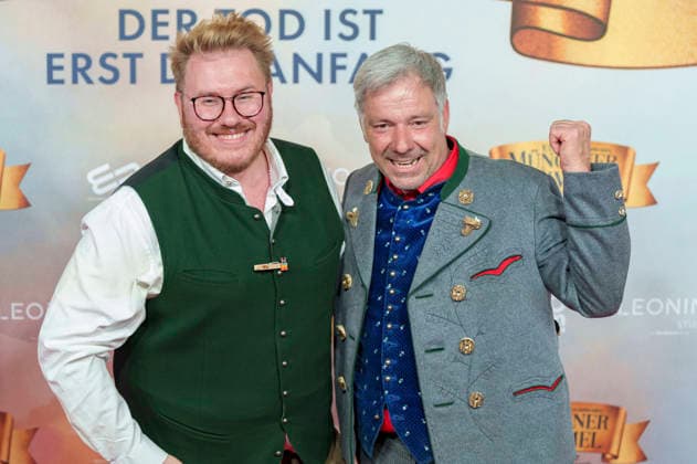 Kay Simon und Christian Swoboda bei der Premiere des Kinofilms Ein Münchner im Himmel - Der Tod ist erst der Anfang im Mathäser Filmpalast. München, 06.05.2026