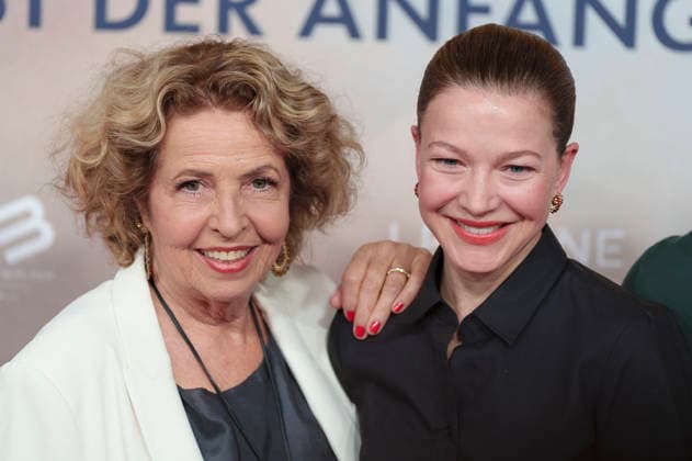 Michaela May und Hannah Herzsprung bei der Premiere des Kinofilms Ein Münchner im Himmel - Der Tod ist erst der Anfang im Mathäser Filmpalast. München, 06.05.2026
