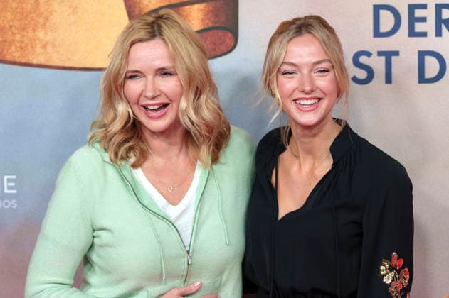 Veronica Ferres und Lilly Krug bei der Premiere des Kinofilms Ein Münchner im Himmel - Der Tod ist erst der Anfang im Mathäser Filmpalast. München, 06.05.2026
