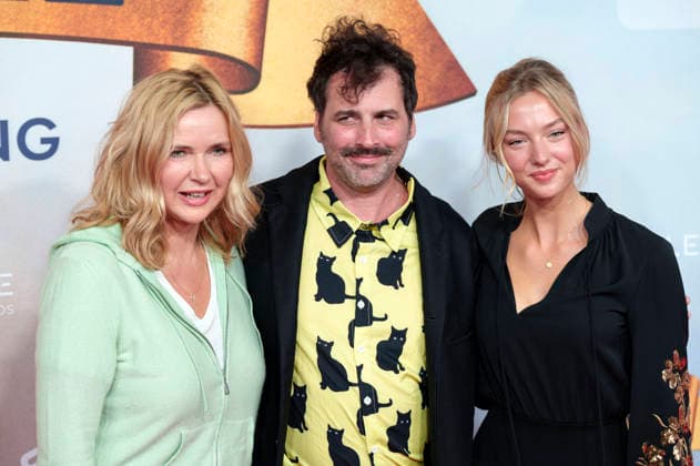 Veronica Ferres, Marcel Mohab und Lilly Krug bei der Premiere des Kinofilms Ein Münchner im Himmel - Der Tod ist erst der Anfang im Mathäser Filmpalast. München, 06.05.2026