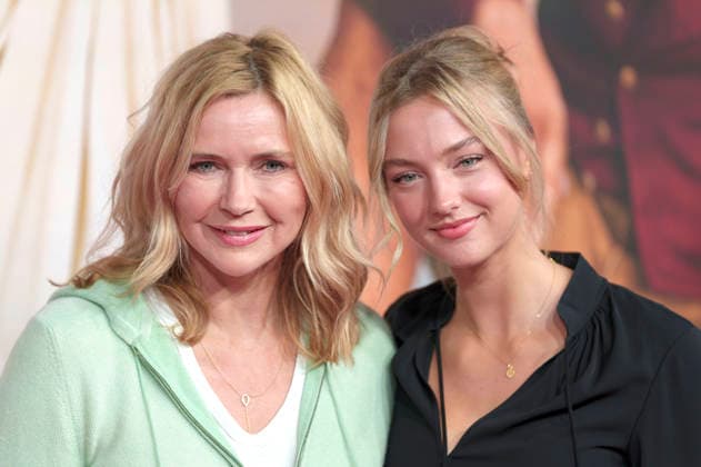 Veronica Ferres und Lilly Krug bei der Premiere des Kinofilms Ein Münchner im Himmel - Der Tod ist erst der Anfang im Mathäser Filmpalast. München, 06.05.2026