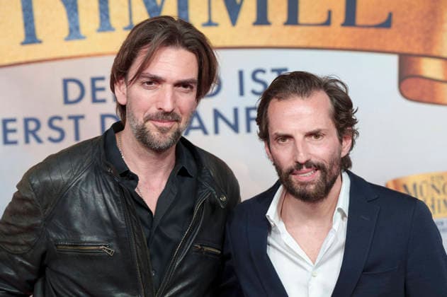Max Wiedemann und Quirin Berg bei der Premiere des Kinofilms Ein Münchner im Himmel - Der Tod ist erst der Anfang im Mathäser Filmpalast. München, 06.05.2026