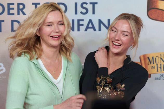 Veronica Ferres und Lilly Krug bei der Premiere des Kinofilms Ein Münchner im Himmel - Der Tod ist erst der Anfang im Mathäser Filmpalast. München, 06.05.2026