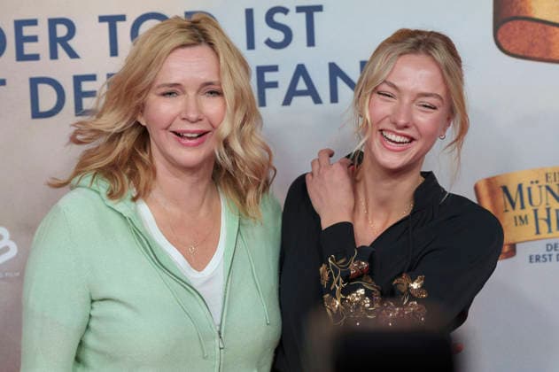 Veronica Ferres und Lilly Krug bei der Premiere des Kinofilms Ein Münchner im Himmel - Der Tod ist erst der Anfang im Mathäser Filmpalast. München, 06.05.2026