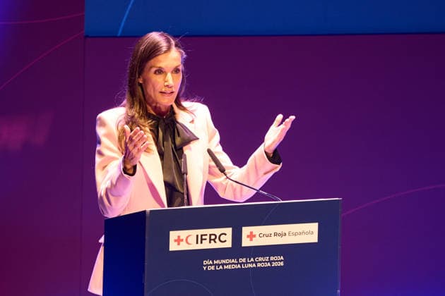 Queen Letizia presides over the World Red Cross and Red Crescent Day in Pamplona Queen Letizia presides over the main ceremony in commemoration of the World Red Cross and Red Crescent Day, at the Museum of the University of Navarra, on May 7, 2026, in Pamplona, Comunidad Foral de Navarra Spain During the ceremony, the Spanish Red Cross awarded its Gold Medals 2026 to individuals and organizations whose achievements have had a great social impact 07 MAY 2026 Pamplona, Comunidad Foral de Nav Nav Pamplona, Comunidad Foral de Nav Spain  Copyright: xEduardoxSanzx 7505710