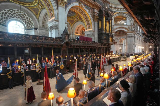 . 07 05 2026. London, United Kingdom. King Charles III and the Duke of Kent during a service for The Order of St Michael and St George at St.Paul s Cathedral in London.  xi-Imagesx xPoolx IIM-26750-0026