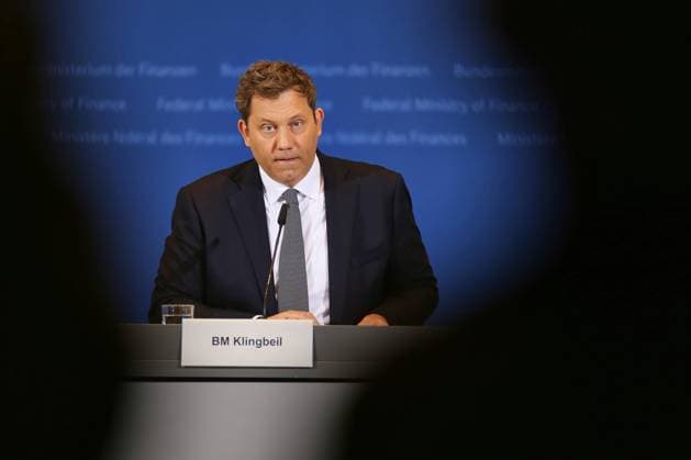 Berlin, Deutschland, 07.05.2026: Finanzministerium: Bekanntgabe Ergebnis der Steuerschätzung für 2026 bis 2030: Bundesminister der Finanzen Lars Klingbeil (SPD) *** Berlin, Germany, 07 05 2026 Ministry of Finance Announcement of the results of the tax estimate for 2026 to 2030 Federal Minister of Finance Lars Klingbeil SPD Copyright: xdtsxNachrichtenagenturx dts_118193