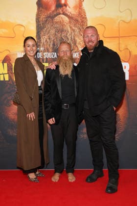 May 7, 2026: BLAKE JOHNSTON (C) and LUKE LEWIS (R) attends the In Pieces Together Sydney Premiere at Hoyts Entertainment Quarter on May 7, 2026 in Sydney, Australia  - ZUMAa155 20260507_aaa_a155_093 Copyright: xChristopherxKhouryx