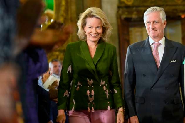 King Philippe And Queen Mathilde Present The Africa Prize BRUSSELS, BELGIUM - MAY 07 : King Philippe of Belgium and Queen Mathilde of Belgium during the ceremony for the Africa prize on May 07, 2026 in Brussels, Belgium, 07 05 2026 Brussels Belgium  Copyright: xPhilipxReynaersx