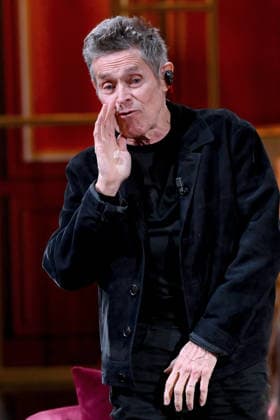 May 7, 2026, Milan, Rome, Italy: Willem Dafoe TV show Splendida Cornice Rai 3 Milan 05 07 2026 Milan Italy  - ZUMAa289 20260507_zia_a289_322 Copyright: xMaxx xAgfx