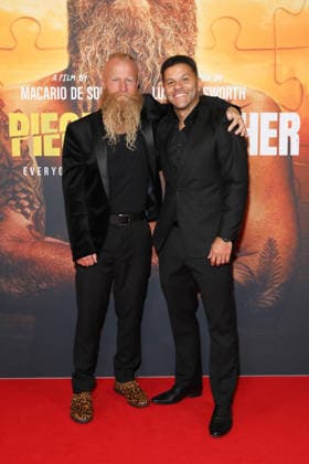 May 7, 2026: BLAKE JOHNSTON and MACARIO DE SOUZA attends the In Pieces Together Sydney Premiere at Hoyts Entertainment Quarter on May 7, 2026 in Sydney, Australia  - ZUMAa155 20260507_aaa_a155_054 Copyright: xChristopherxKhouryx