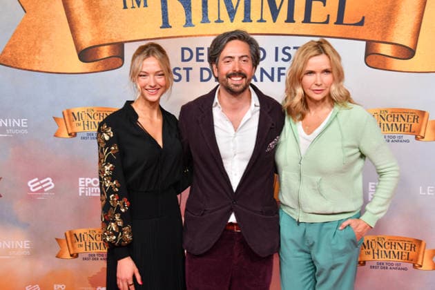 Veronica Ferres mit Tochter Lilly Krug und David Dietl Premiere Ein Münchner im Himmel - Der Tod ist erst der Anfang Kinofilm Mathäser Filmpalast München 06. Mai 2026