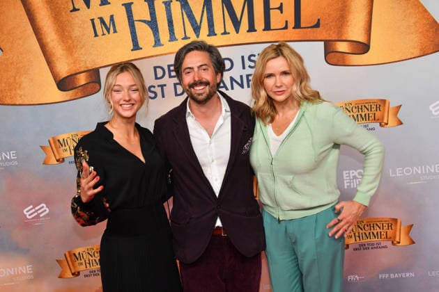 Veronica Ferres mit Tochter Lilly Krug und David Dietl Premiere Ein Münchner im Himmel - Der Tod ist erst der Anfang Kinofilm Mathäser Filmpalast München 06. Mai 2026