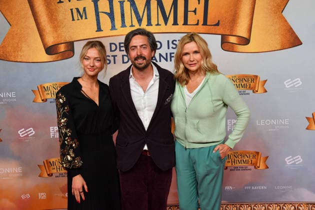 Veronica Ferres mit Tochter Lilly Krug und David Dietl Premiere Ein Münchner im Himmel - Der Tod ist erst der Anfang Kinofilm Mathäser Filmpalast München 06. Mai 2026
