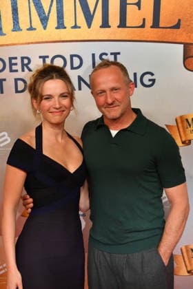 Momo Beier und Maximilian Brückner Premiere Ein Münchner im Himmel - Der Tod ist erst der Anfang Kinofilm Mathäser Filmpalast München 06. Mai 2026