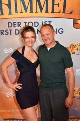 Momo Beier und Maximilian Brückner Premiere Ein Münchner im Himmel - Der Tod ist erst der Anfang Kinofilm Mathäser Filmpalast München 06. Mai 2026