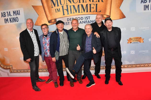 Maximilian Brückner und Spider Murphy Gang Premiere Ein Münchner im Himmel - Der Tod ist erst der Anfang Kinofilm Mathäser Filmpalast München 06. Mai 2026