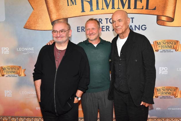 Siri Zimmerschied, Maximilian Brückner und Heiner Lauterbach Premiere Ein Münchner im Himmel - Der Tod ist erst der Anfang Kinofilm Mathäser Filmpalast München 06. Mai 2026