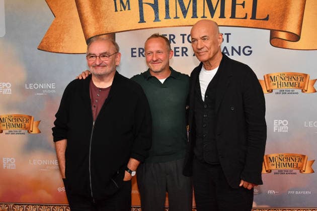 Siri Zimmerschied, Maximilian Brückner und Heiner Lauterbach Premiere Ein Münchner im Himmel - Der Tod ist erst der Anfang Kinofilm Mathäser Filmpalast München 06. Mai 2026