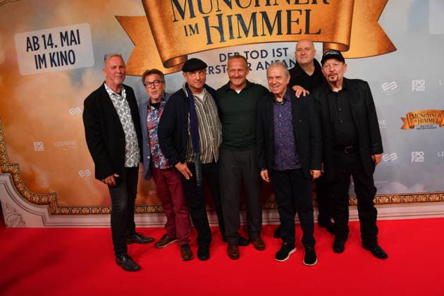 Maximilian Brückner und Spider Murphy Gang Premiere Ein Münchner im Himmel - Der Tod ist erst der Anfang Kinofilm Mathäser Filmpalast München 06. Mai 2026