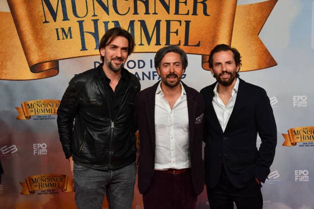 Max Wiedemann, David Dietl und Quirin Berg Premiere Ein Münchner im Himmel - Der Tod ist erst der Anfang Kinofilm Mathäser Filmpalast München 06. Mai 2026