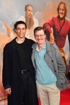 Florian Simbel mit Sohn Steward Premiere Ein Münchner im Himmel - Der Tod ist erst der Anfang Kinofilm Mathäser Filmpalast München 06. Mai 2026