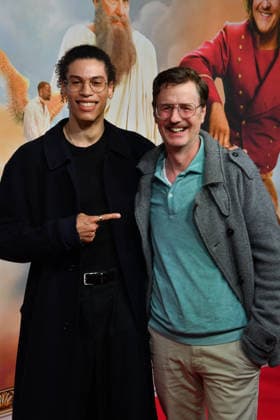 Florian Simbel mit Sohn Steward Premiere Ein Münchner im Himmel - Der Tod ist erst der Anfang Kinofilm Mathäser Filmpalast München 06. Mai 2026