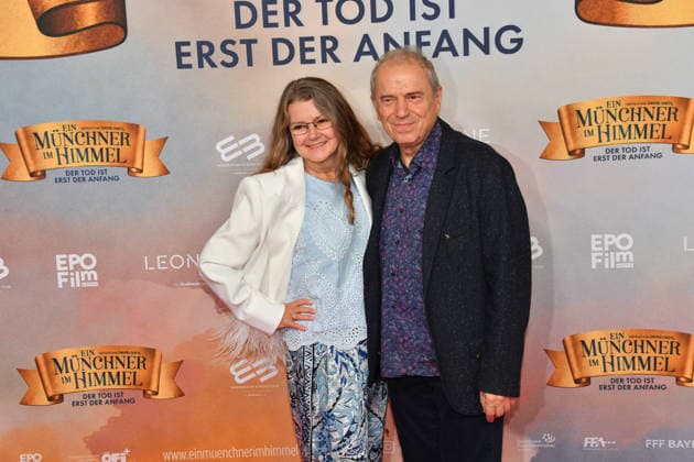 Günther Sigl mit Ehefrau Premiere Ein Münchner im Himmel - Der Tod ist erst der Anfang Kinofilm Mathäser Filmpalast München 06. Mai 2026