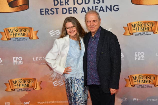 Günther Sigl mit Ehefrau Premiere Ein Münchner im Himmel - Der Tod ist erst der Anfang Kinofilm Mathäser Filmpalast München 06. Mai 2026