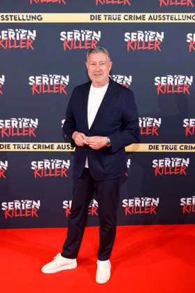 Tanzprofi Joachim Llambi bei der Eröffnung der True Crime Ausstellung Serienkiller in Köln Ehrenfeld. Köln, 07.05.2026 NRW Deutschland Copyright: xChristophxHardtx