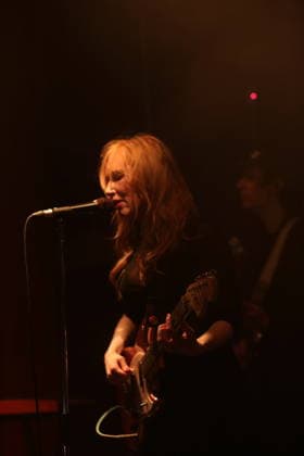 Christin Nichols bei einem Konzert im Lido in Berlin, 7. Mai 2026. Christin Nichols Konzert Berlin