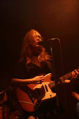 Christin Nichols bei einem Konzert im Lido in Berlin, 7. Mai 2026. Christin Nichols Konzert Berlin