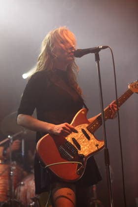 Christin Nichols bei einem Konzert im Lido in Berlin, 7. Mai 2026. Christin Nichols Konzert Berlin