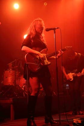 Christin Nichols bei einem Konzert im Lido in Berlin, 7. Mai 2026. Christin Nichols Konzert Berlin