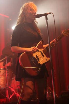 Christin Nichols bei einem Konzert im Lido in Berlin, 7. Mai 2026. Christin Nichols Konzert Berlin