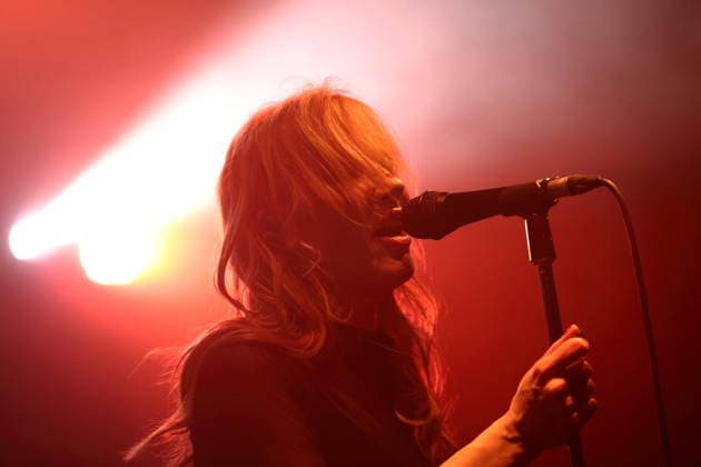 Christin Nichols bei einem Konzert im Lido in Berlin, 7. Mai 2026. Christin Nichols Konzert Berlin